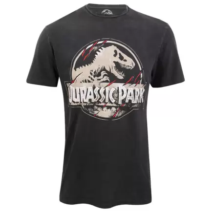 Tričko Jurassic Park Scratched Logo produktová fotografia