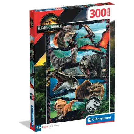 Jurassic World Battle Zone 300-dielne puzzle produktová fotografia