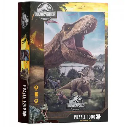 Jurassic World Puzzle Poster Rex (1000 dielikov) produktová fotografia
