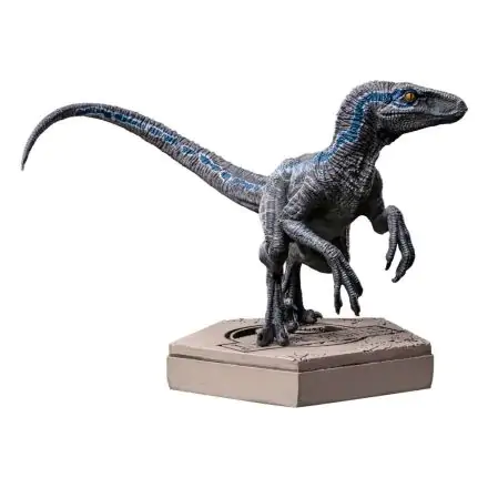 Jurassic World Icons Socha Velociraptor B Blue 7 cm produktová fotografia