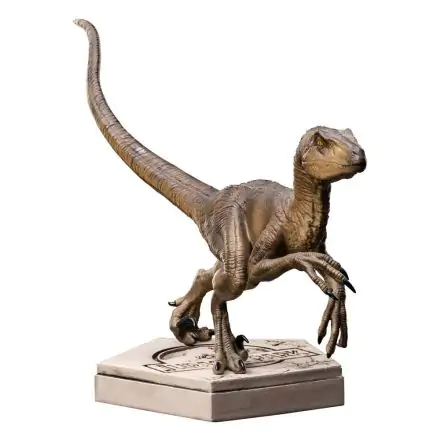 Jurassic World Icons Statue Velociraptor B 9 cm soška produktová fotografia