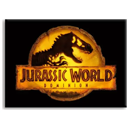 Jurassic World Logo Magnet 6,3x8,9 cm produktová fotografia