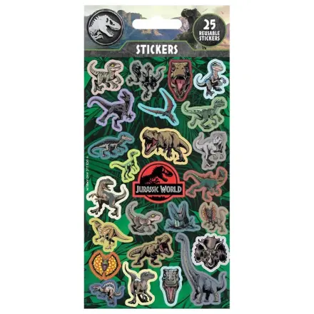 Jurassic World balenie nálepiek produktová fotografia