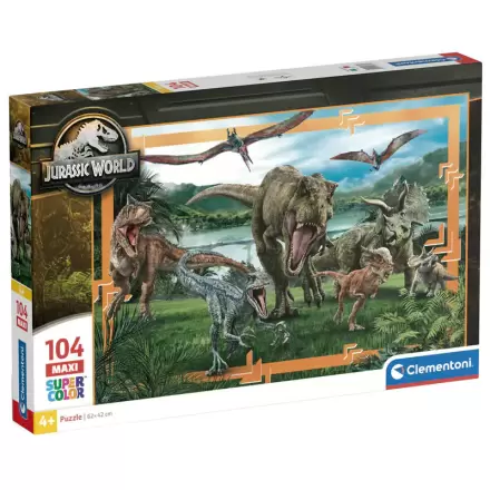 Jurassic World maxi puzzle 104 dielikov termékfotója