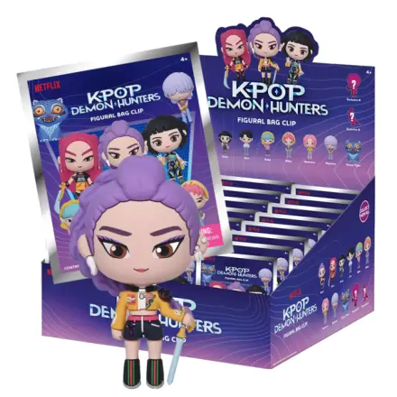 K-Pop Demon Hunter 3D PVC Spona na tašku Záhadné Vrecúško produktová fotografia