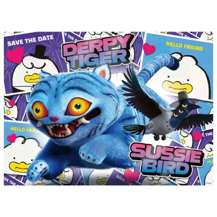 K-Pop Demon Hunters Derpy & Sussie XXL puzzle 100 kusov produktová fotografia