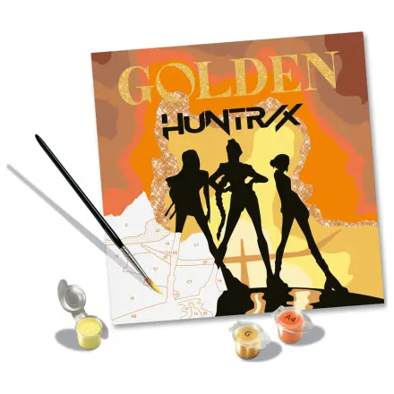 K-Pop Demon Hunters Golden CreArt súprava na maľovanie produktová fotografia