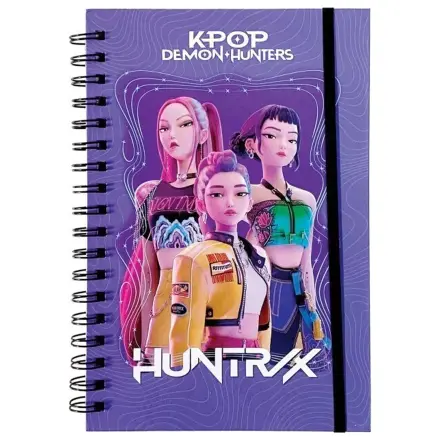 K-pop Demon Slayers Hunter X B/5 Lined Spiral Notebook 70 listov produktová fotografia