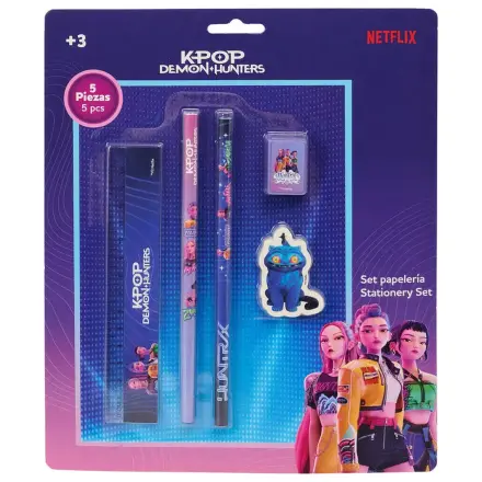 K-pop Demon Slayers Hunter x Stationery súprava 5 kusov produktová fotografia