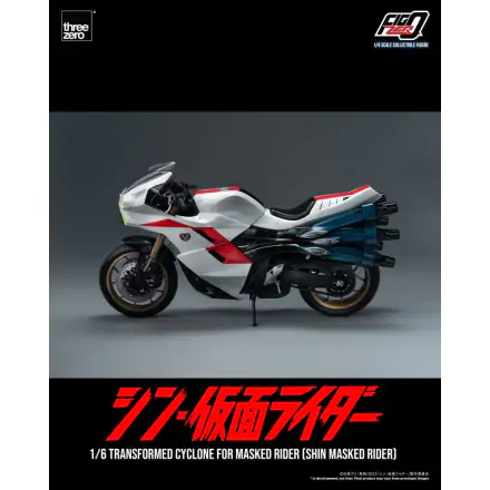 Kamen Rider FigZero Vehicle 1/6 Transformovaný Motocykel Cyclone for Shin Masked Rider 35 cm produktová fotografia