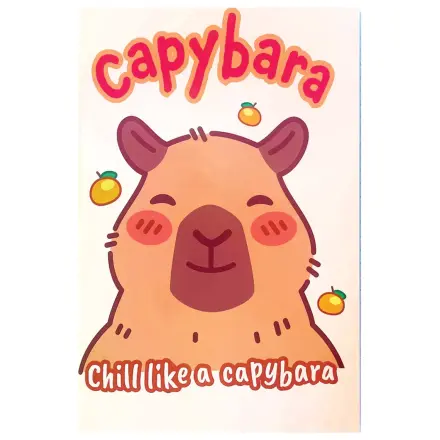 Capybara Chill B/5 linkovaný zápisník, 40 strán produktová fotografia