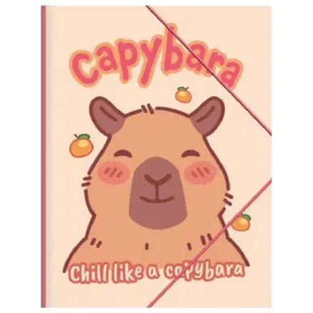 Capybara Happy Life A/4 Elastický priečinok produktová fotografia