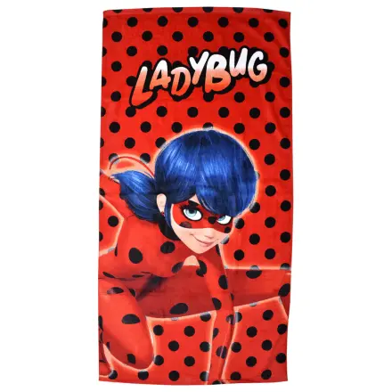 Miraculous Ladybug and Cat Noir Adventures bodkovaná osuška produktová fotografia