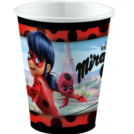 Miraculous Ladybug and Cat Noir Adventures papierové poháre 8 ks 250 ml produktová fotografia
