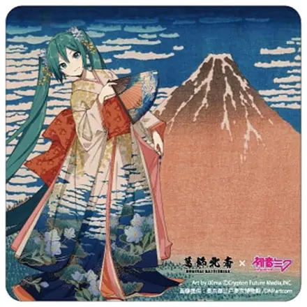 Katsushika Hokusai x Hatsune Miku magnet na auto Thirty-six Views of Mount Fuji Fine Wind, Clear Morning produktová fotografia