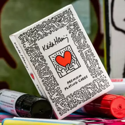 Keith Haring hracie karty termékfotója