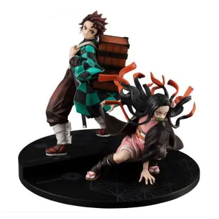 Demon Slayer Kimetsu no Yaiba Precious G.E.M. Series Sochy Kamado Brother & Sister 13 - 17 cm termékfotója