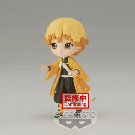 Demon Slayer Kimetsu No Yaiba Zenitsu Agatsuma Q posket petit figúrka 7 cm termékfotója