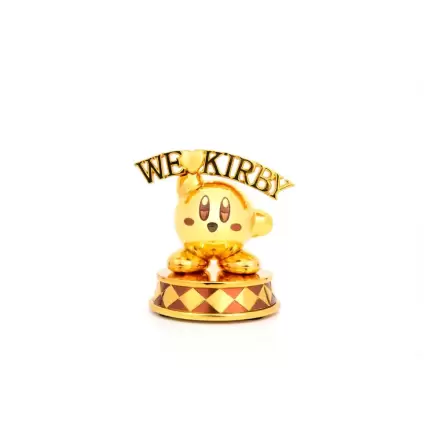 Kirby DieCast Socha We Love Kirby Gold Edition 10 cm termékfotója