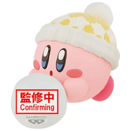 Kirby Play in the Snow Fluffy Puffy Mine Kirby figúrka 4cm produktová fotografia