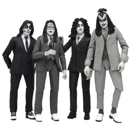 KISS Akčné figúrky 4-balenie Oblečené na zabitie Albumový obal 18 cm produktová fotografia