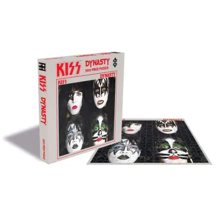 Kiss Rock Saws Jigsaw Puzzle Dynasty (500 kusov) termékfotója