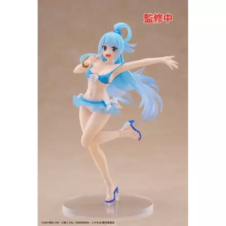 Konosuba God Blessing On This Wonderful Aqua Swimwear Coreful figúrka 18 cm termékfotója