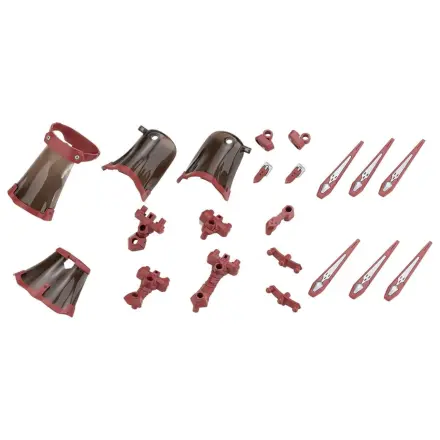 Kotobukiya M.S.G. Model Kit Set príslušenstva Misia plášť tmavočervená verzia 4 cm produktová fotografia