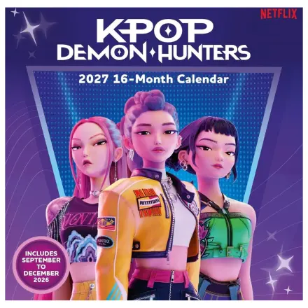 KPop Demon Hunters (2027) Nástenný kalendár produktová fotografia