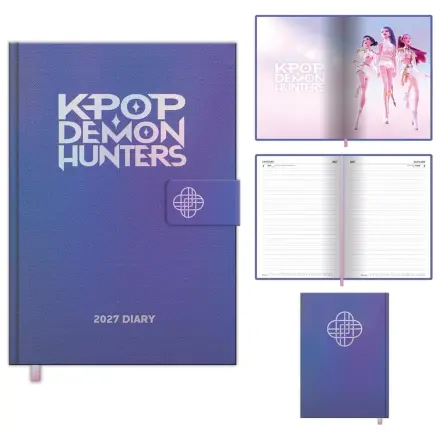 KPop Demon Hunters A5 Diár 2027 produktová fotografia