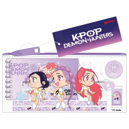 Kpop Demon Hunters Chibi aktivity kancelárska súprava produktová fotografia