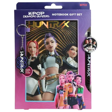 KPop Demon Hunters Notebook Darčeková súprava Golden produktová fotografia