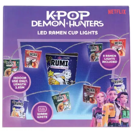KPop Demon Hunters String Lights Ramen svetelné reťaze produktová fotografia
