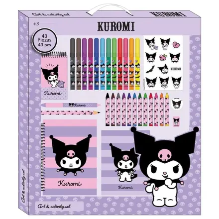 Kuromi Hello Kitty sada aktivít 43 kusov produktová fotografia