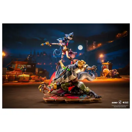 League of Legends socha 1/10 2XKO Jinx & Warwick Dioráma 37 cm produktová fotografia