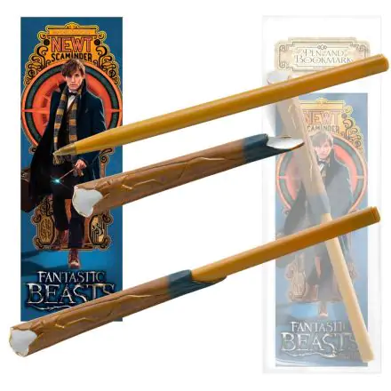 Fantastic Beasts Newt Scamander wand pero a záložka produktová fotografia