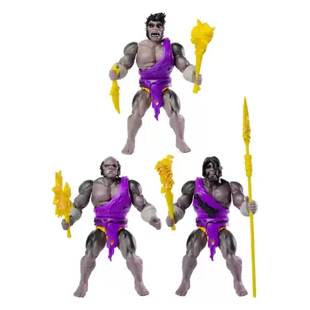 Legends of Dragonore Wave 2: Dragon Hunt Akčná figúrka 3-Pack Brukteror Cave Men 14 cm produktová fotografia