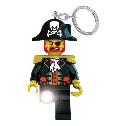 LEGO Iconic svietiaca kľúčenka Captain Brickbeard 8 cm produktová fotografia