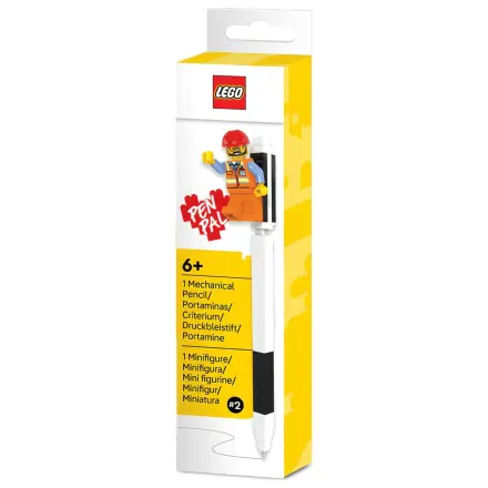 Lego čierna mechanická ceruzka s minifigúrkou produktová fotografia