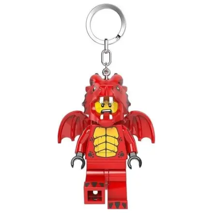 Lego Mini Figure kľúčenka chlapík v dračom kostýme produktová fotografia
