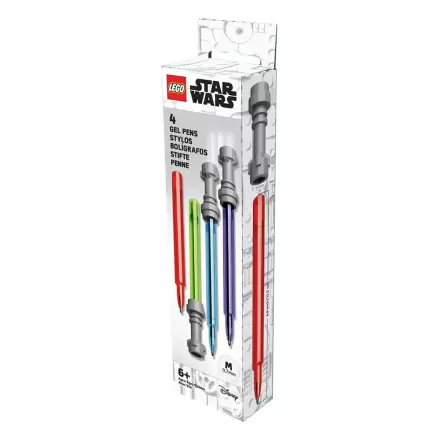 LEGO Star Wars gélové perá, balenie 4 kusy, Lightsaber produktová fotografia