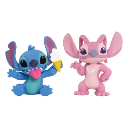 Lilo & Stitch Mini Figure 2-Pack Angel & Stitch 7 cm termékfotója