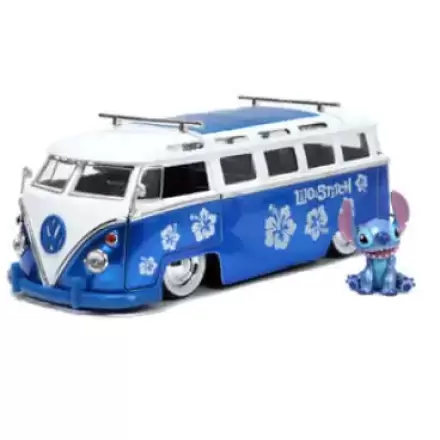 Lilo & Stitch Diecast Model 1/24 Stitch s dodávkou produktová fotografia