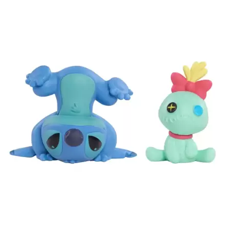 Lilo & Stitch Mini Figúrka 2-Csomagos Scrump & 7 cm-es Megfordított Stitch termékfotója