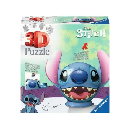 Lilo & Stitch 3D Puzzle Ball with Ears Stitch (72 kusov) termékfotója