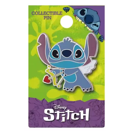 Lilo &amp; Stitch Pin Badge Valentine's Stitch termékfotója