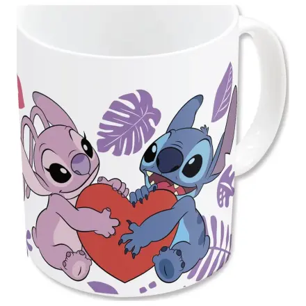 Lilo & Stitch hrnček Angel & Stitch Heart 325 ml produktová fotografia