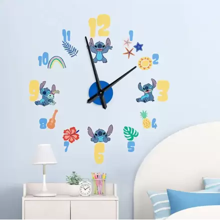Lilo & Stitch Adhesive Nástenné hodiny Stitch produktová fotografia