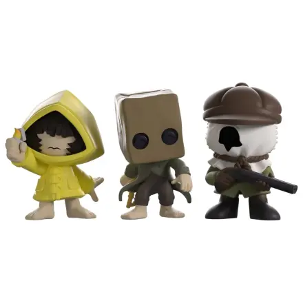 Little Nightmares II Minitooz 3-balenie figúrok Mono, Six & Hunter 7 cm produktová fotografia