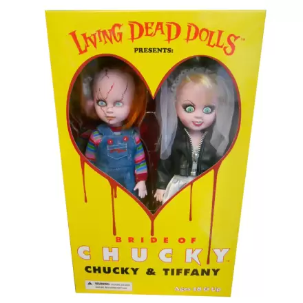 Living Dead Dolls Chucky and Tifanny pack 2 figúrky 25 cm termékfotója